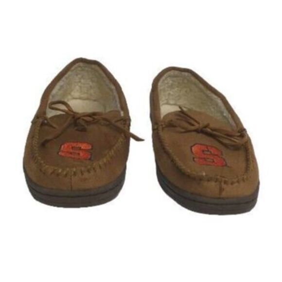 SU Syracuse University NCAA Women 10  Moccasin Slippers Logo - Picture 6 of 10